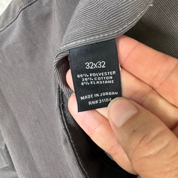 NWT Pro Tour 32x32 Men 4 Way Stretch 5 Pocket Hybrid Dark Grey Golf Pants Casual - Picture 6 of 9